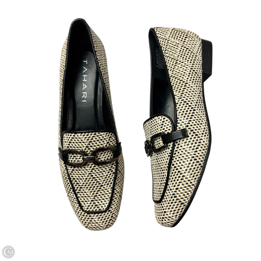Shoes Flats By Tahari In Black & Brown, Size: 7.5