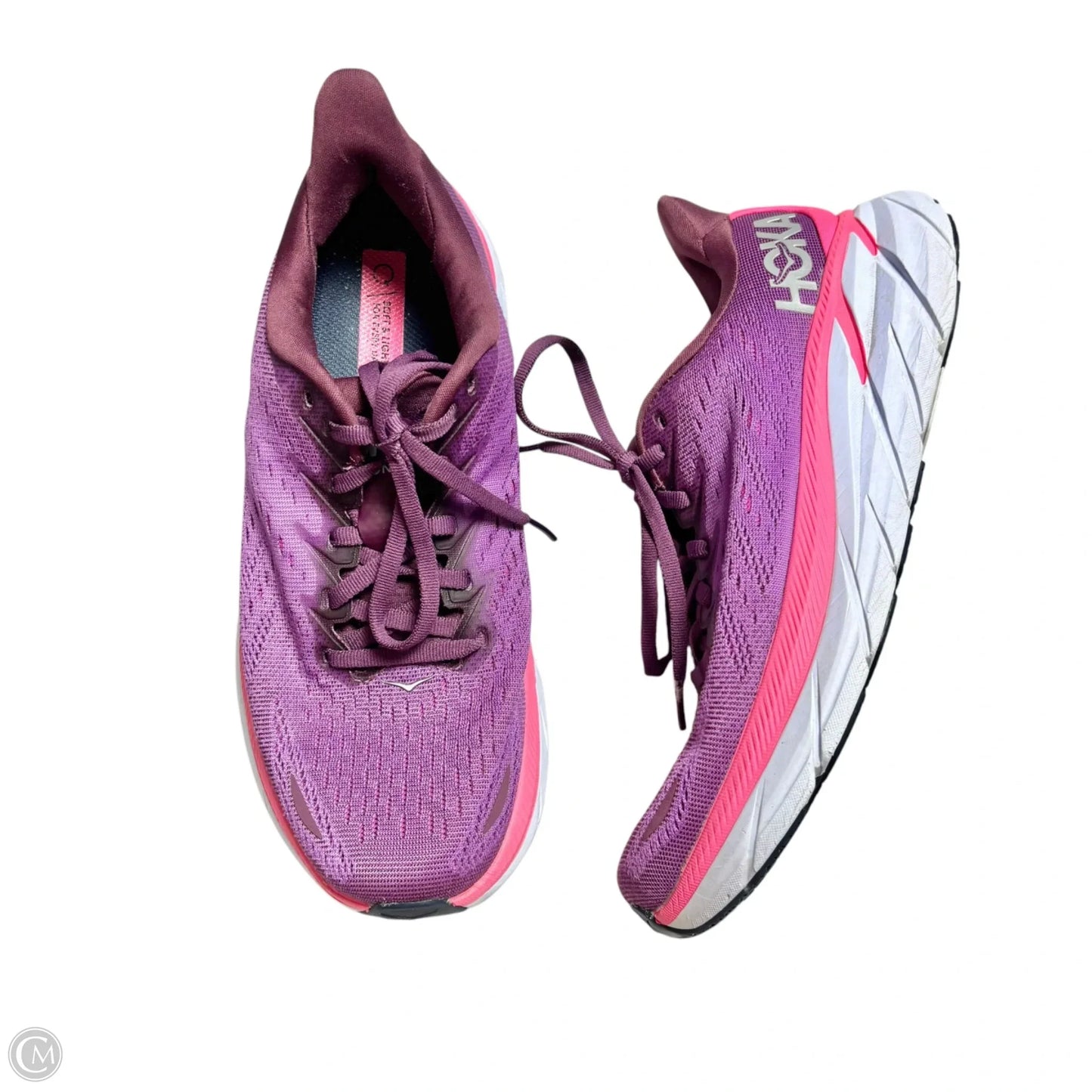 Shoes Sneakers By Hoka In Pink & Purple, Size: 7