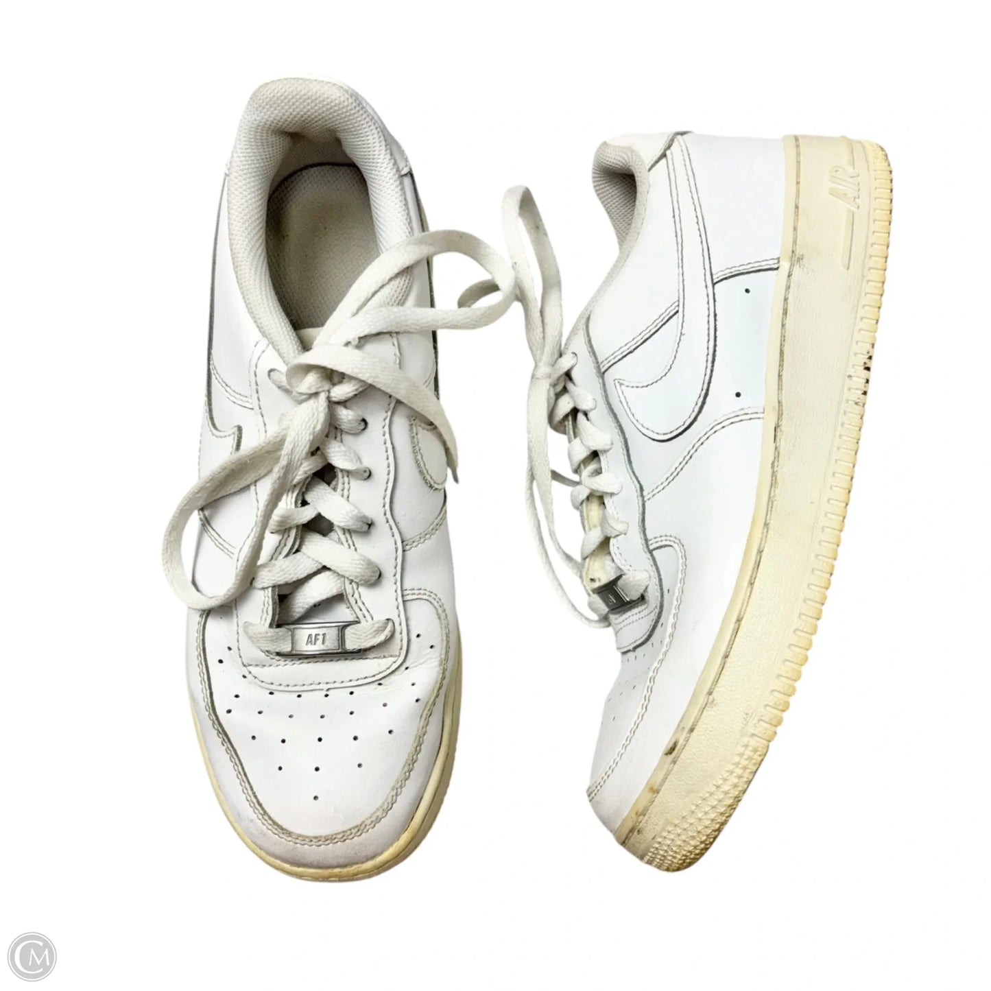 Shoes Sneakers By Nike In White, Size: 9