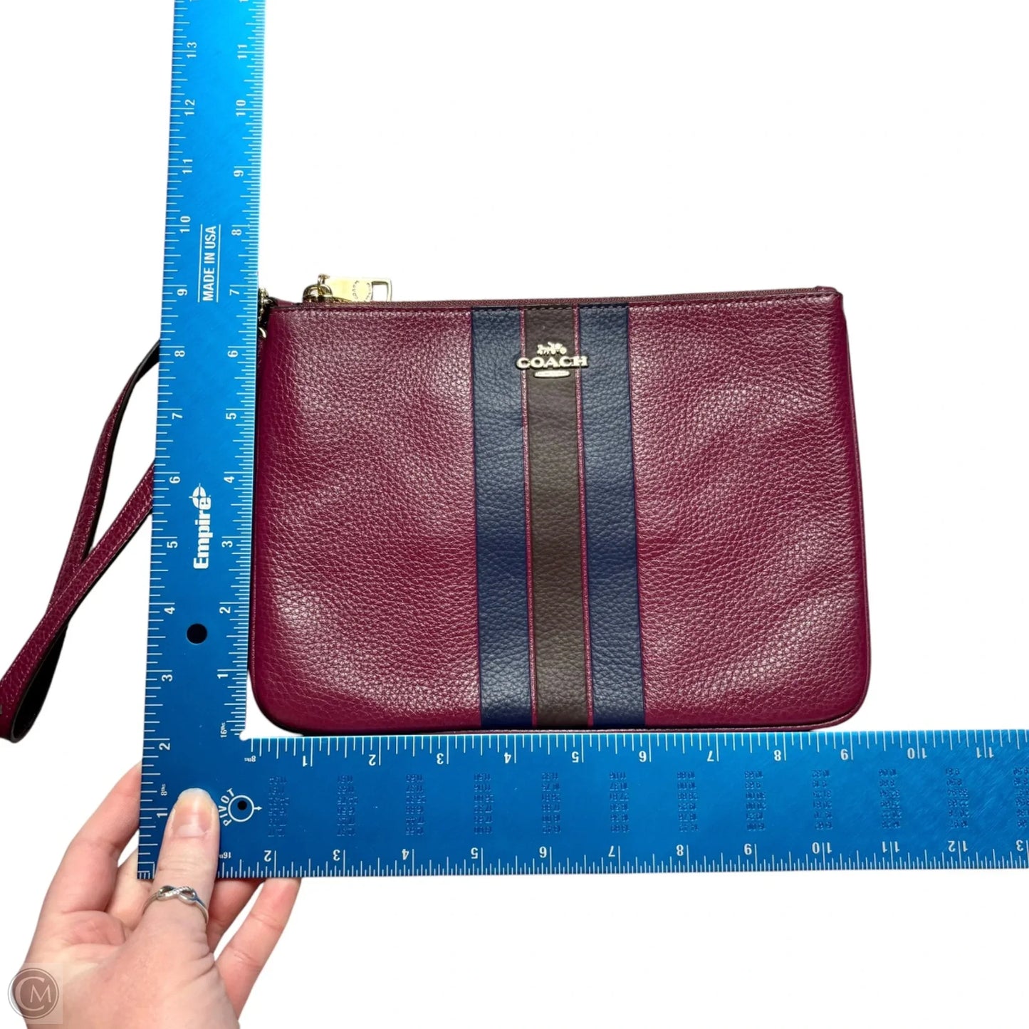 Wristlet Designer By Coach, Size: Medium