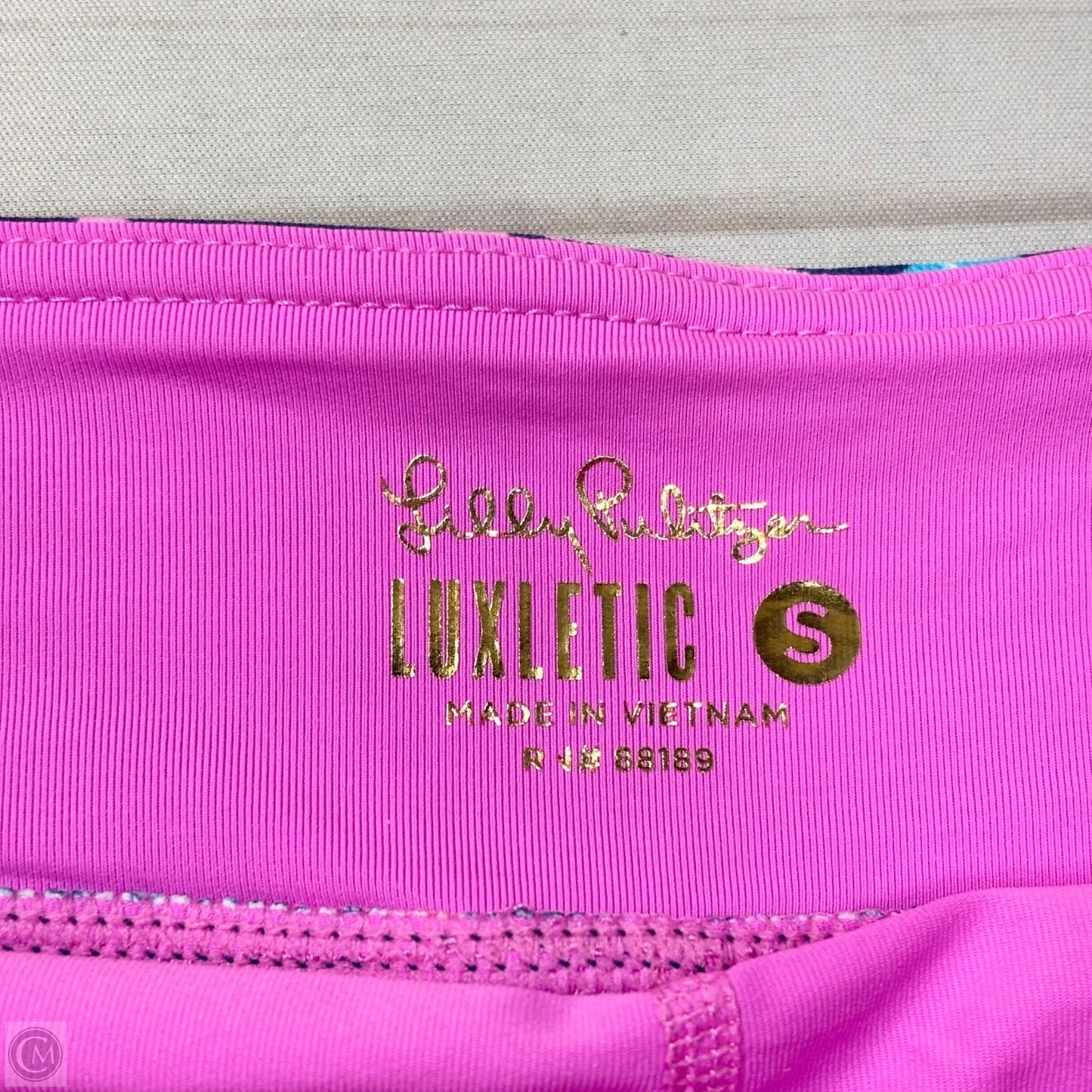 Skort Designer By Lilly Pulitzer In Blue & Pink, Size: S