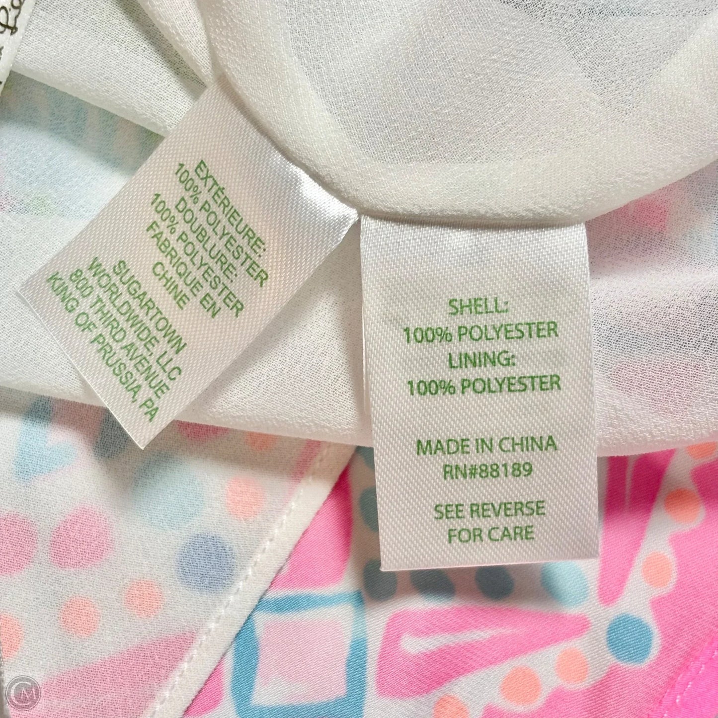 Top Sleeveless Designer By Lilly Pulitzer In Blue & Pink, Size: S