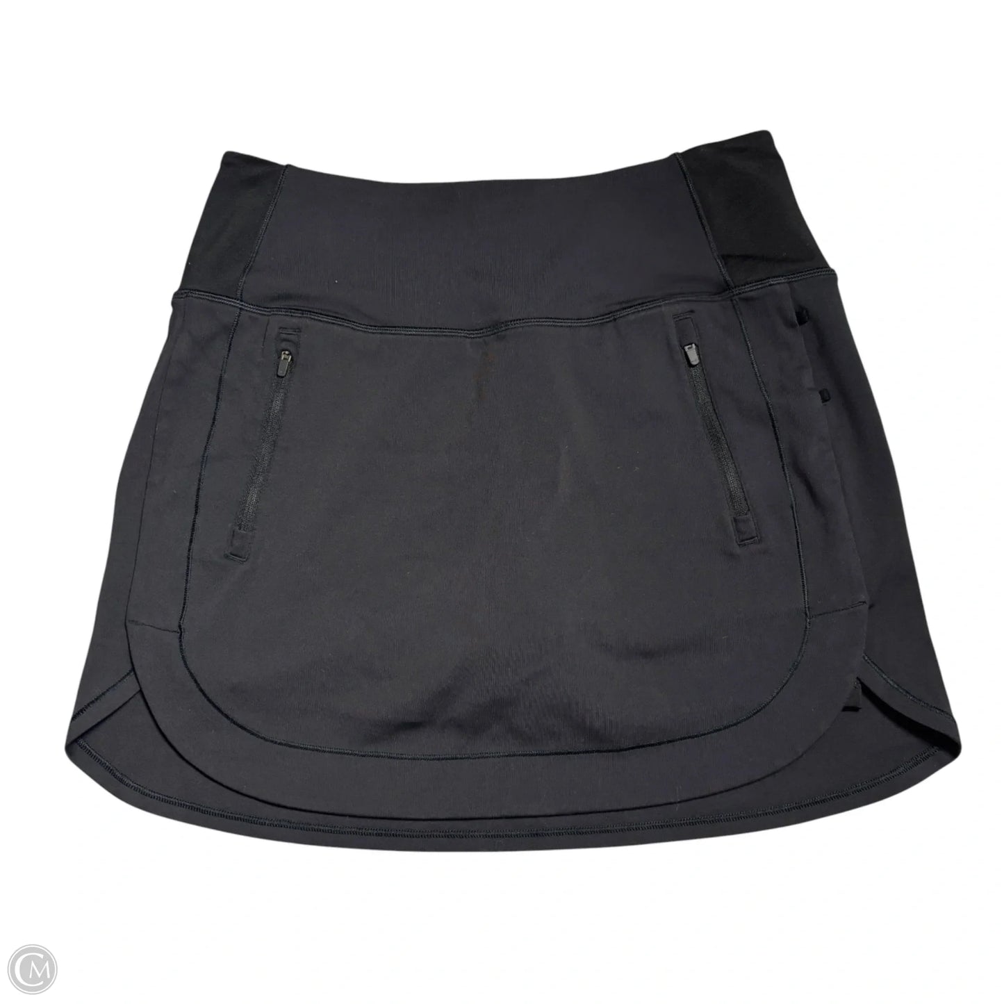 Athletic Skort By Athleta In Black, Size: S