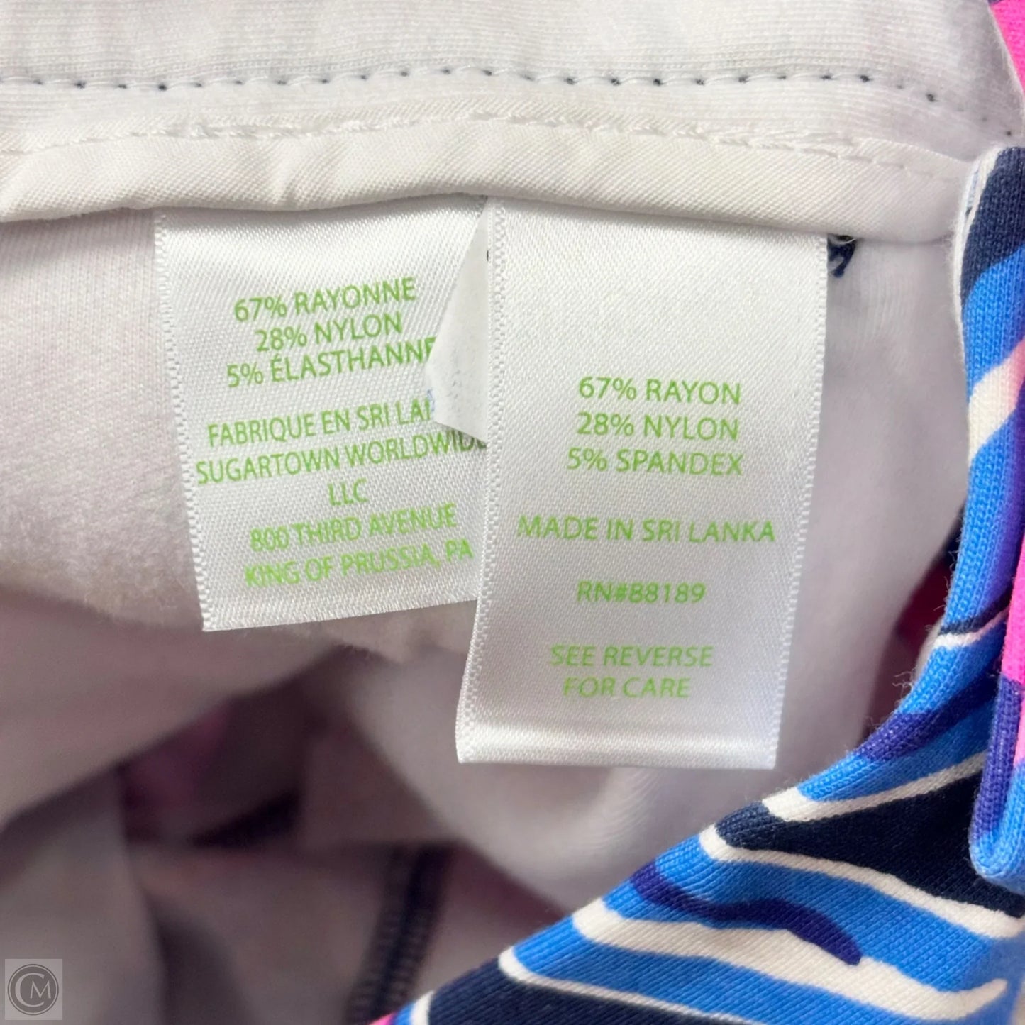 Shorts Designer By Lilly Pulitzer In Blue & Pink, Size: 8