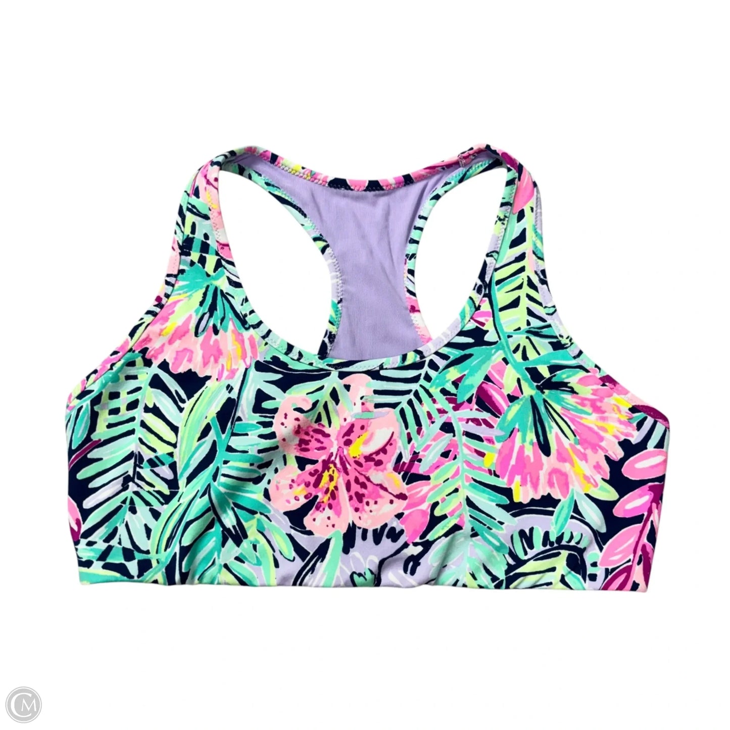 Tank Top Designer By Lilly Pulitzer In Blue & Green, Size: Xl