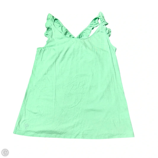 Tank Top Designer By Lilly Pulitzer In Green, Size: L