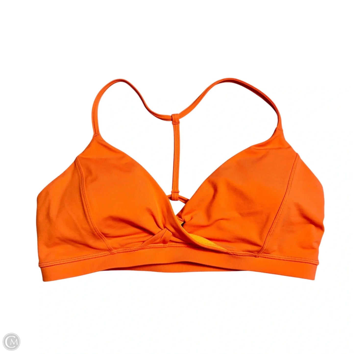 Athletic Bra By Lululemon In Orange, Size: M
