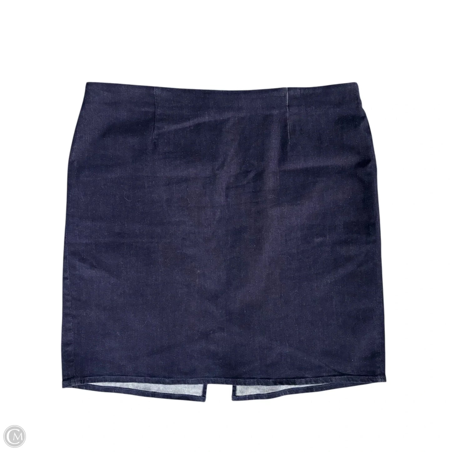 Skirt Midi By J. Crew In Blue Denim, Size: 3x