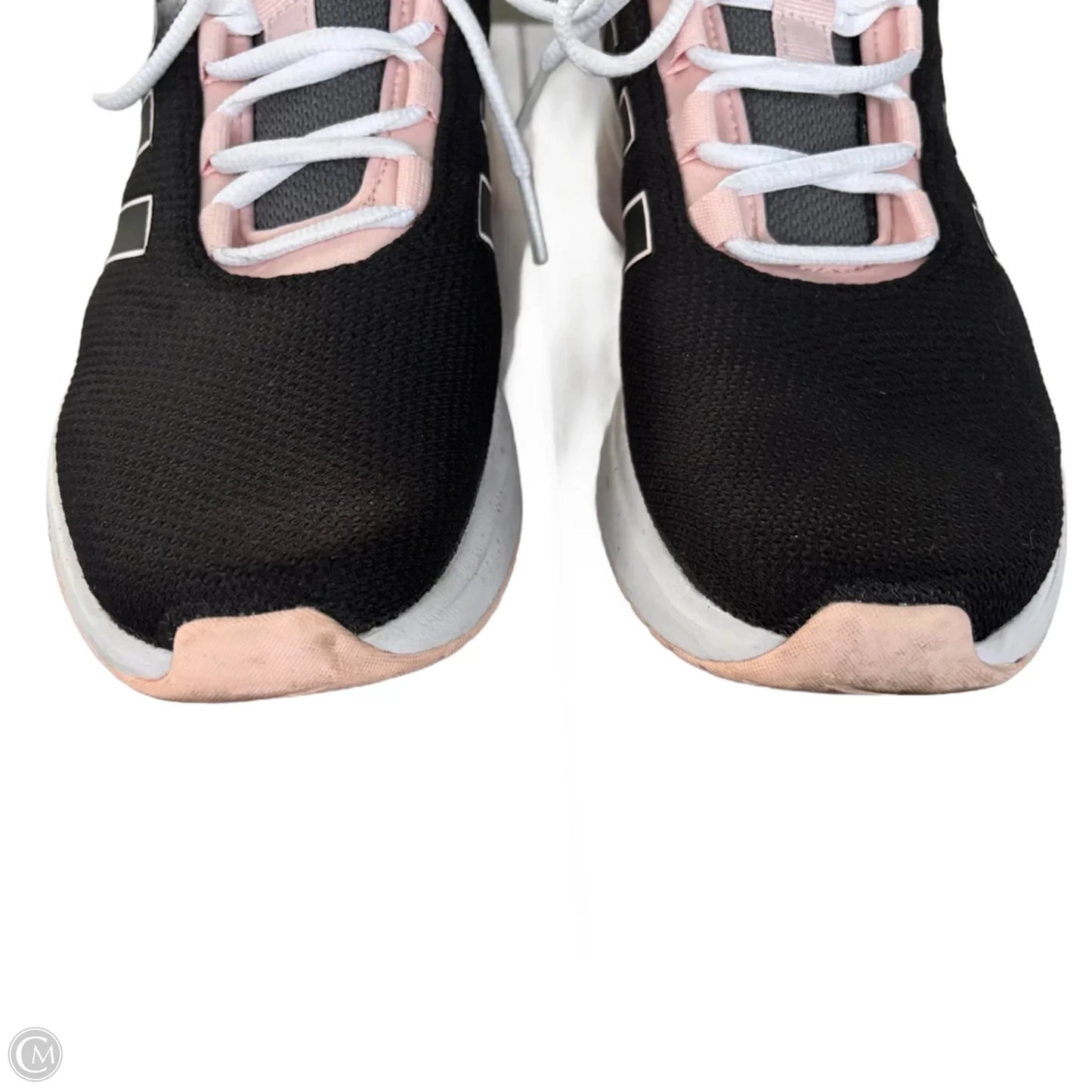 Shoes Athletic By Adidas In Black & Pink, Size: 8