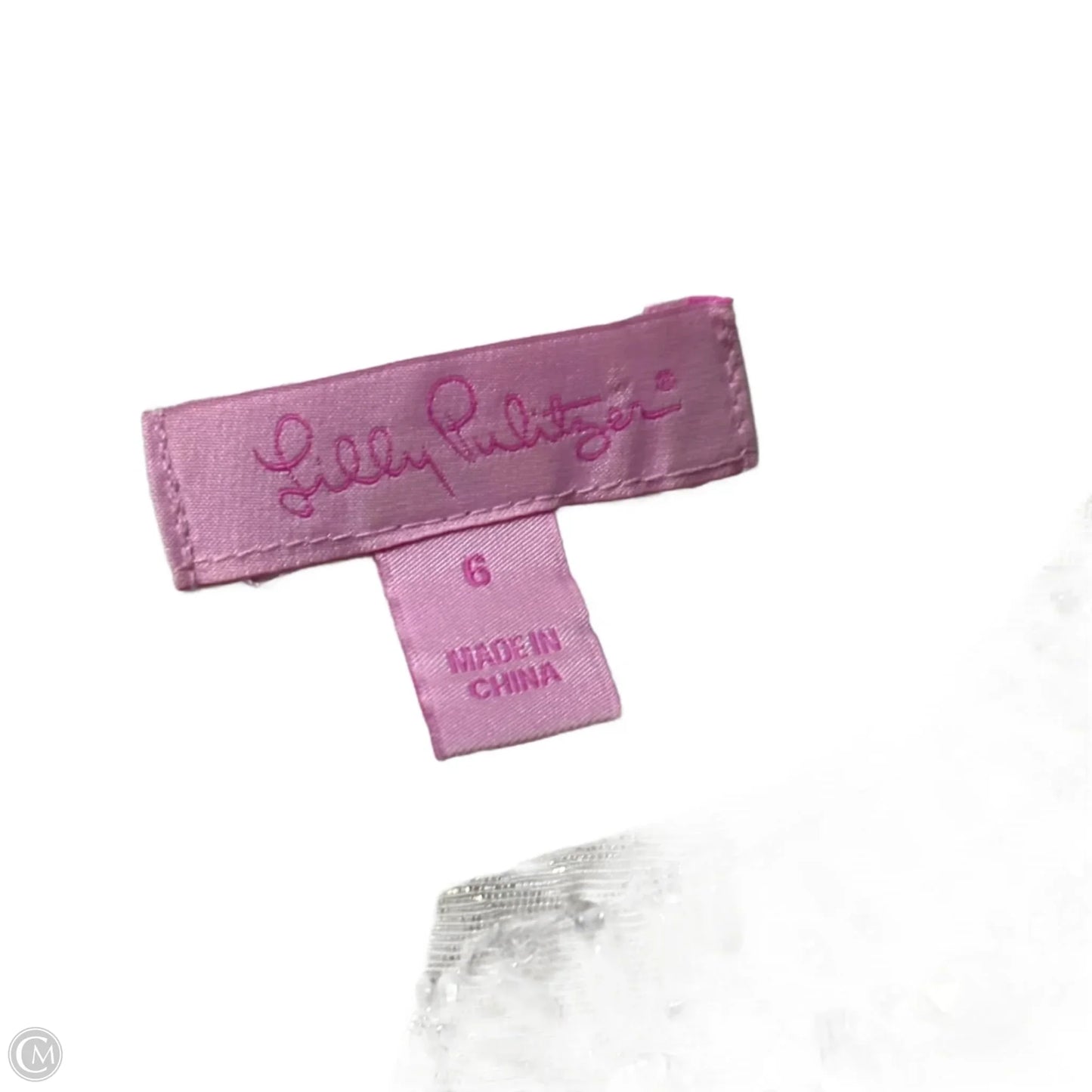 Top Sleeveless Designer By Lilly Pulitzer In Cream, Size: S