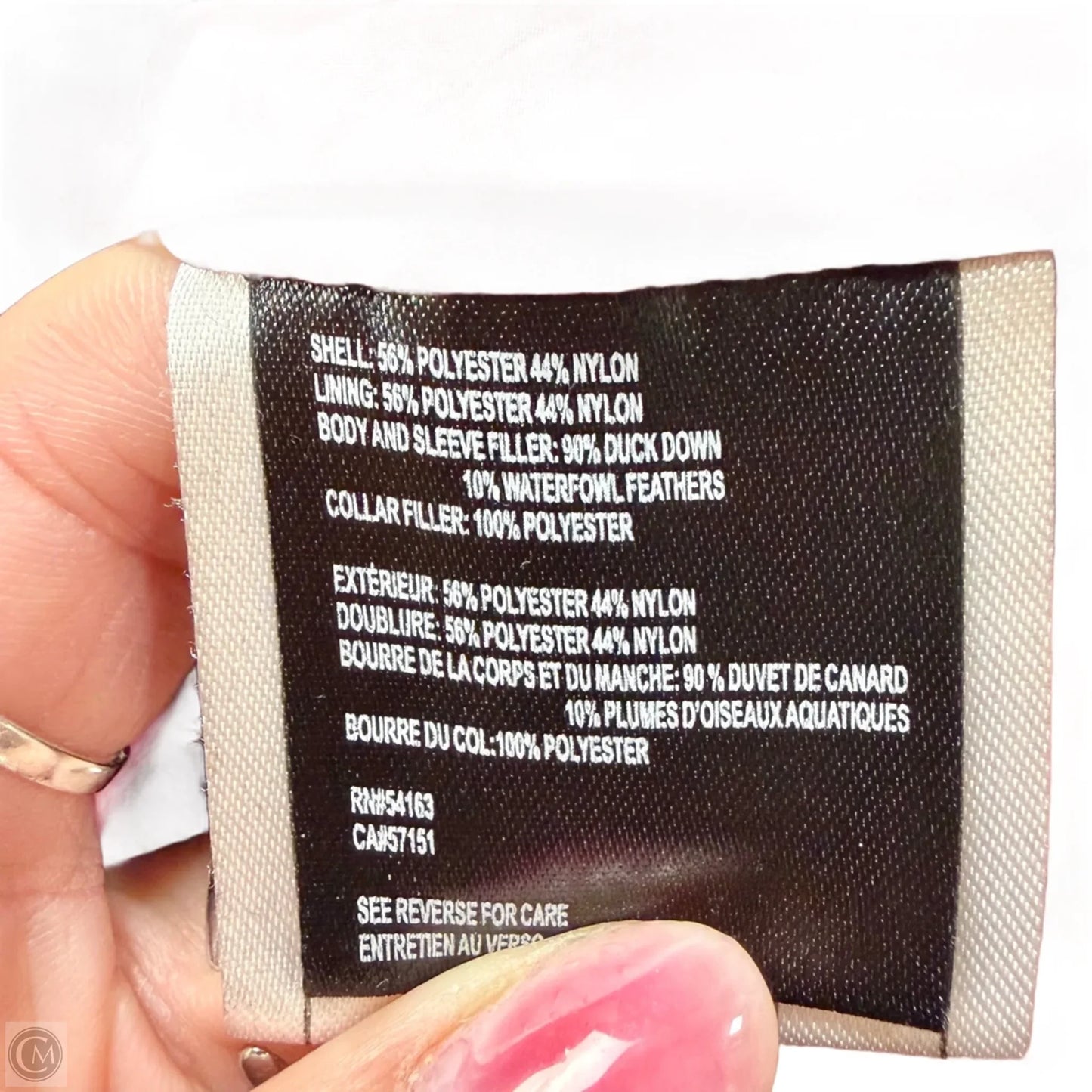 Coat Designer By Karl Lagerfeld In Maroon, Size: Xl