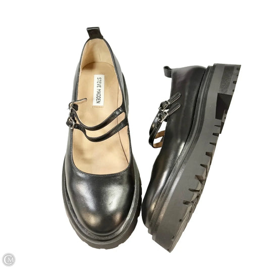 Shoes Heels Platform By Steve Madden In Black, Size: 9