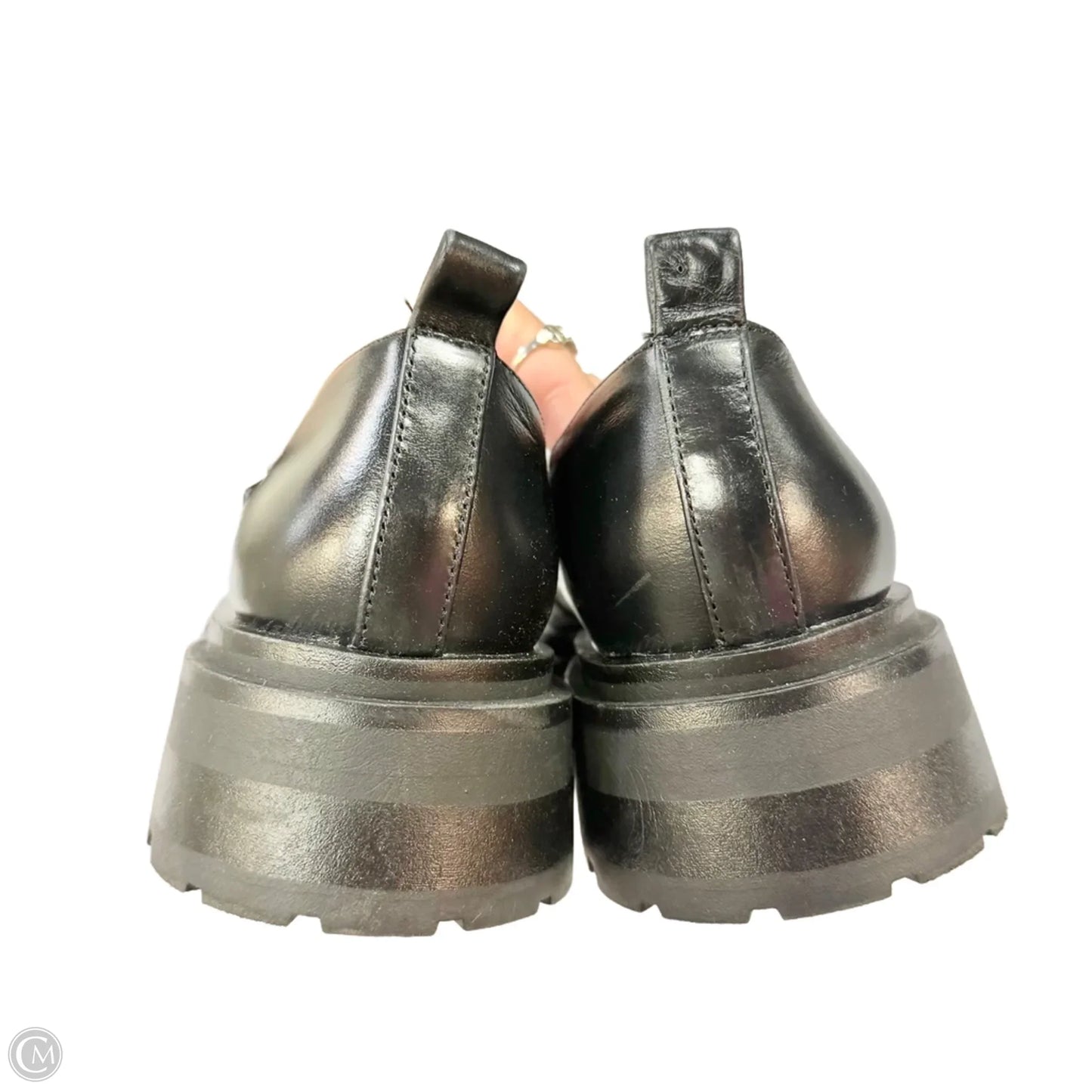 Shoes Heels Platform By Steve Madden In Black, Size: 9