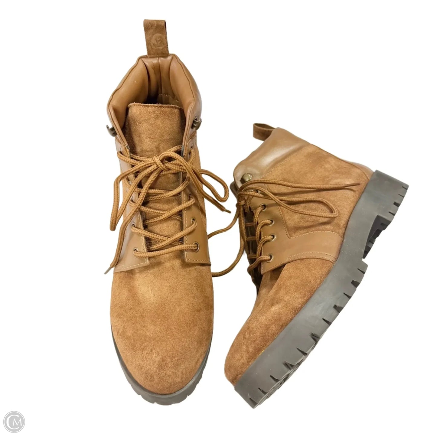 Boots Combat By Banana Republic In Brown, Size: 9