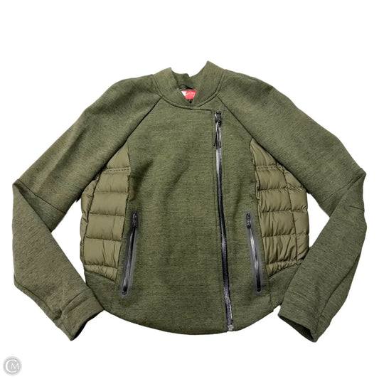 Jacket Puffer & Quilted By Nike In Green, Size: M