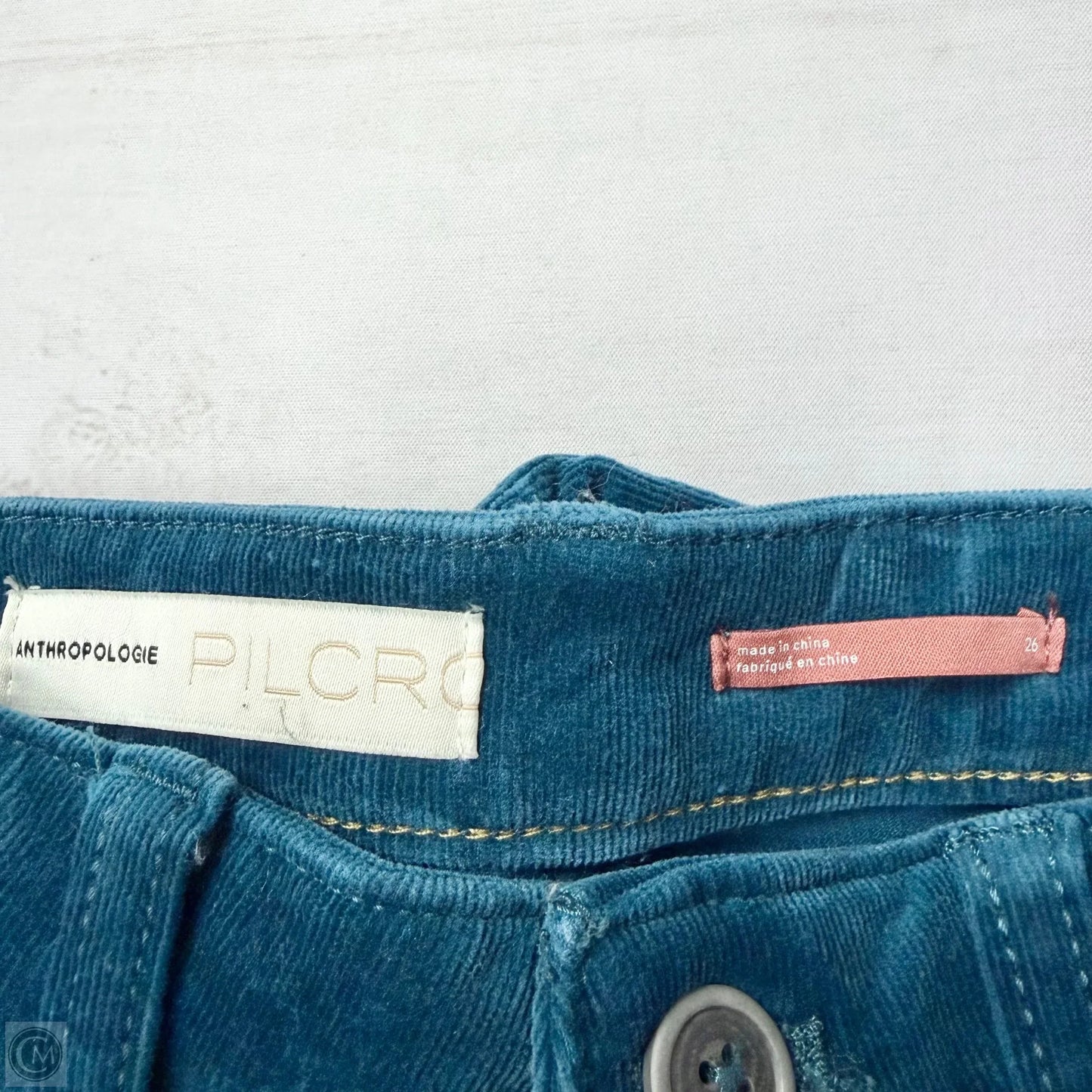 Pants Corduroy By Pilcro In Blue, Size: 2