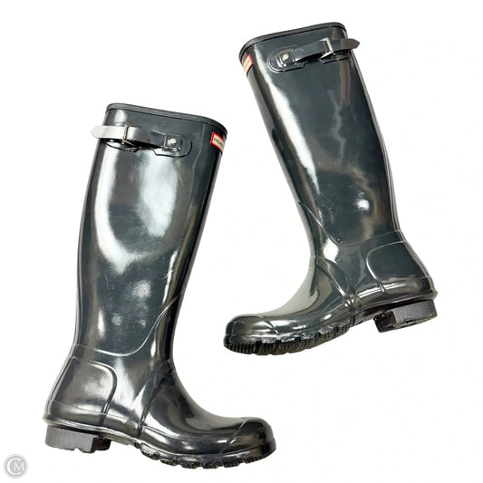 Boots Rain By Hunter In Grey, Size: 8