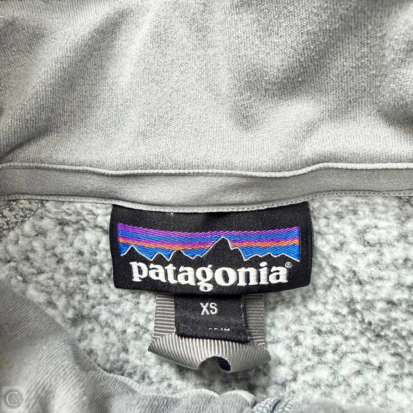 Jacket Fleece By Patagonia In Grey, Size: Xs