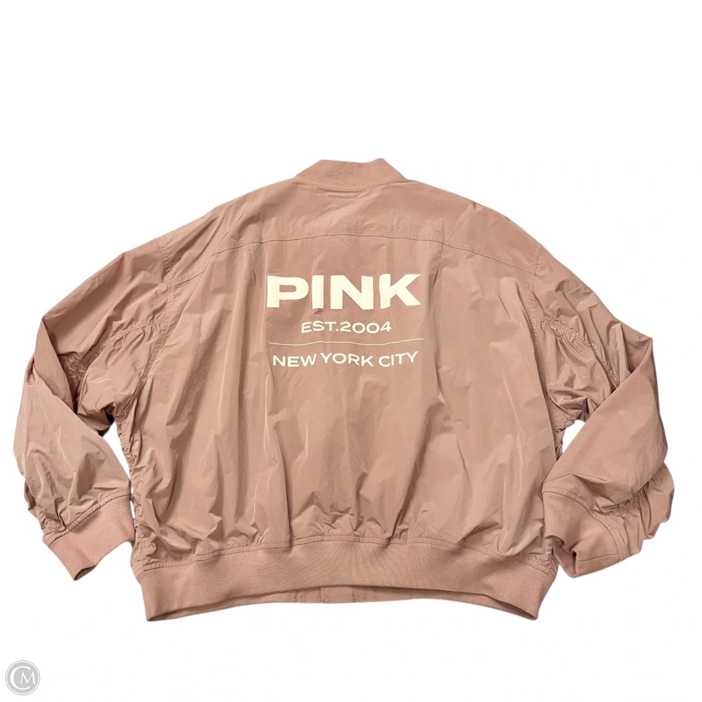 Jacket Puffer & Quilted By Pink In Pink, Size: Xxl