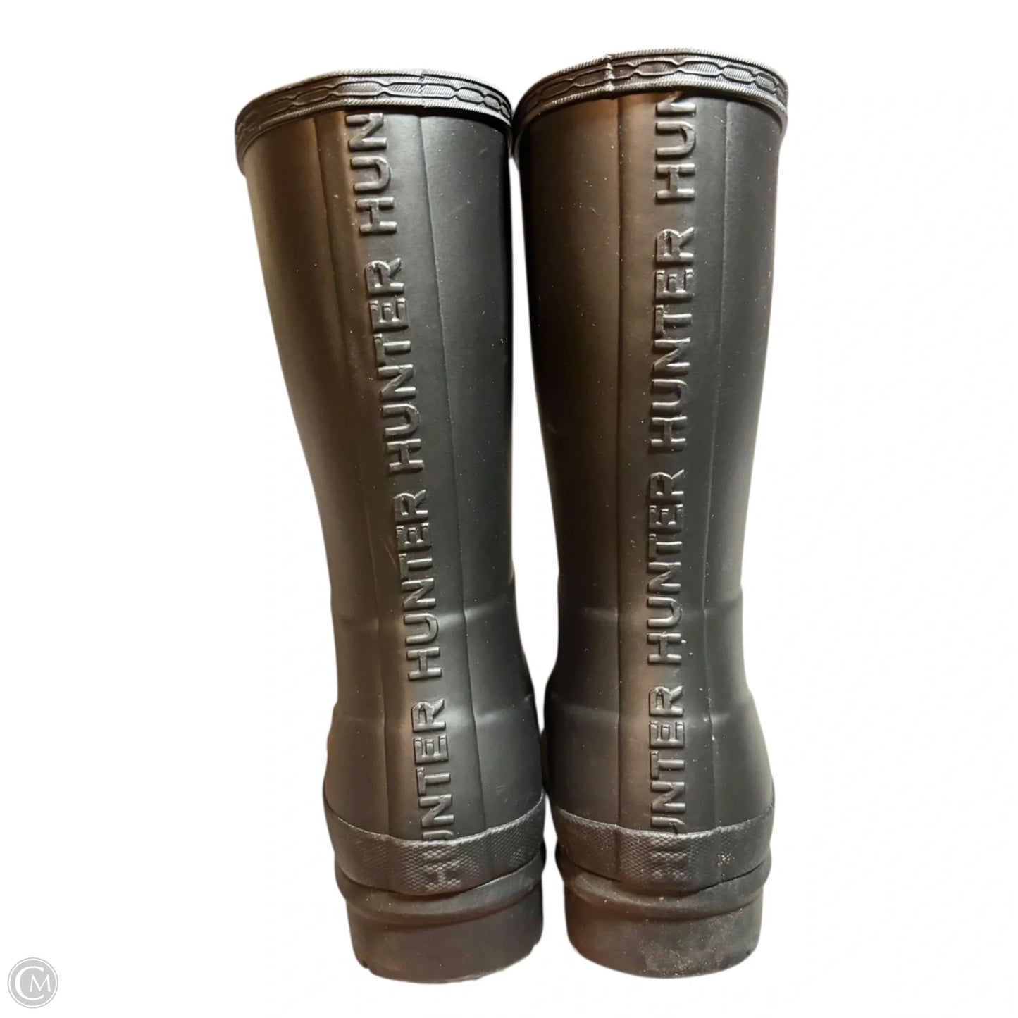 Boots Rain By Hunter In Black, Size: 7