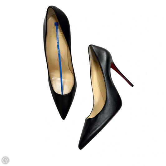 Shoes Luxury Designer By Christian Louboutin In Black, Size: 12