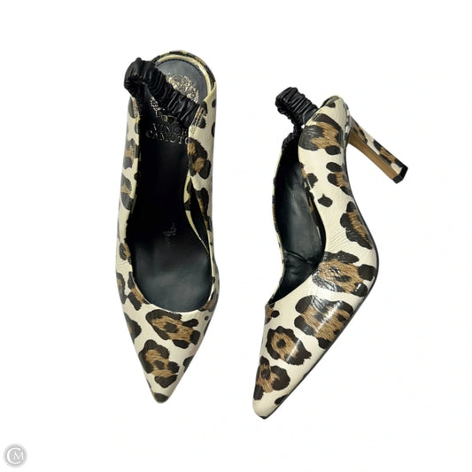 Shoes Heels Stiletto By Vince Camuto In Animal Print, Size: 9