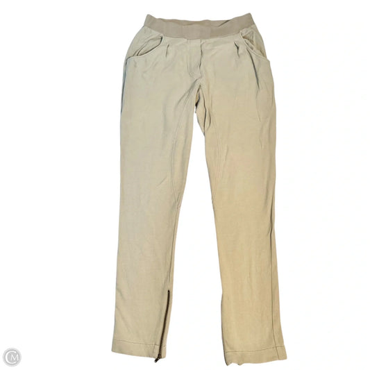 Pants Designer By Brunello Cucinelli In Tan, Size: S