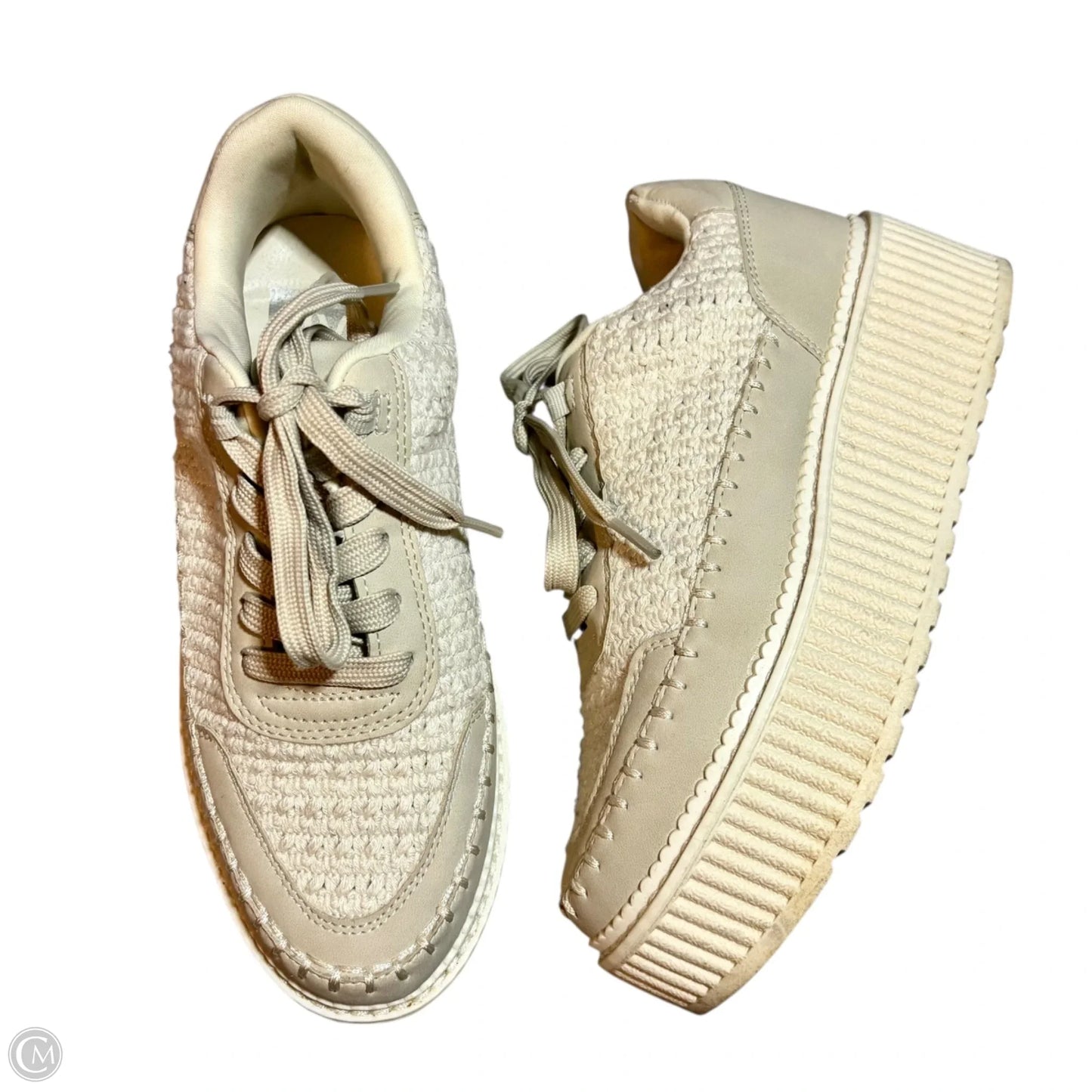 Shoes Sneakers By Dolce Vita In Cream, Size: 7