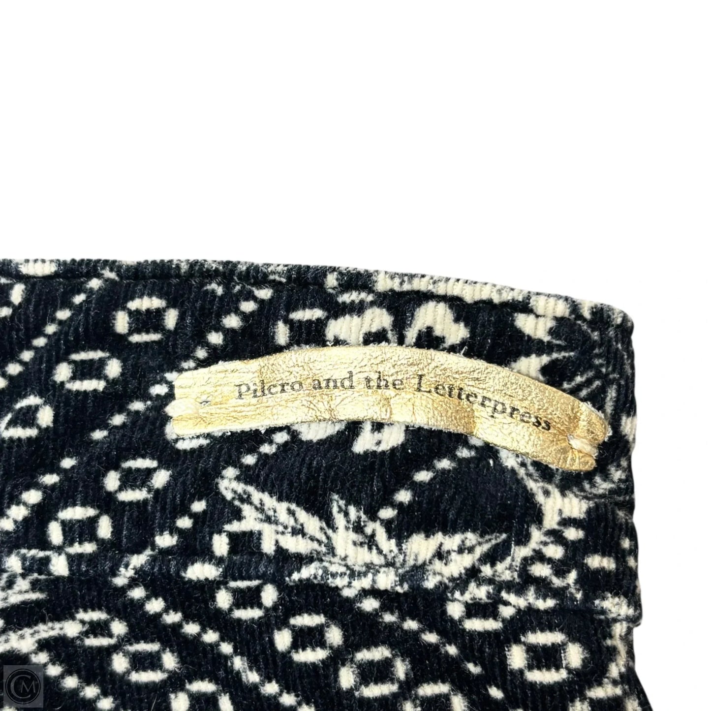 Pants Corduroy By Pilcro In Black & Cream, Size: 4