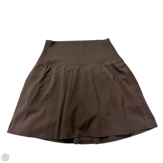 Athletic Skort By Lululemon In Brown, Size: S