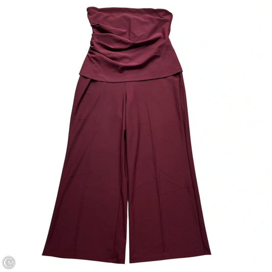 Jumpsuit By Abercrombie And Fitch In Maroon, Size: Xxl