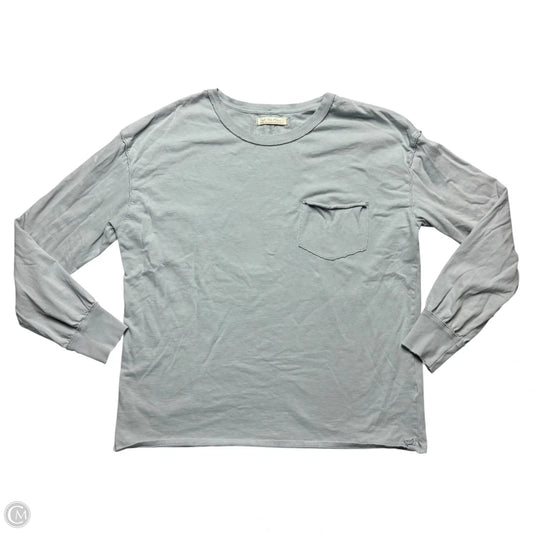 Top Long Sleeve By We The Free In Blue, Size: M
