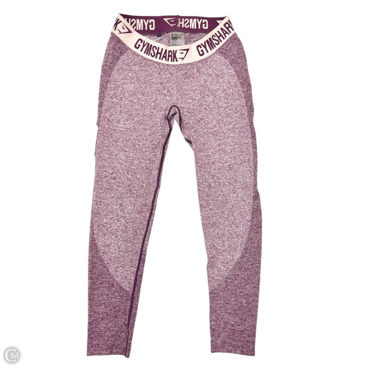 Athletic Leggings By Gym Shark In Purple, Size: M