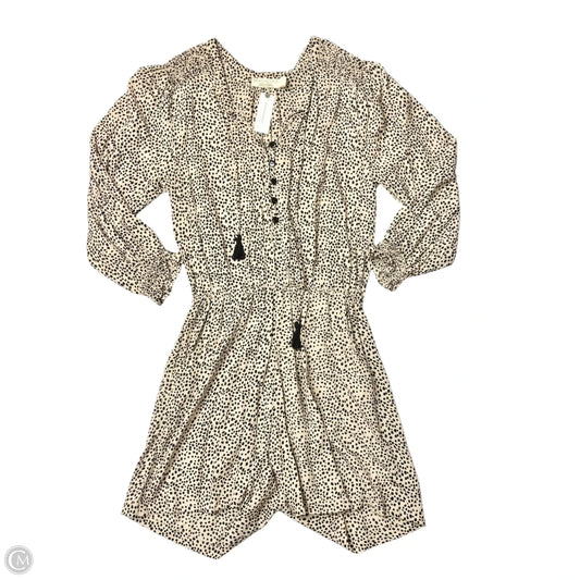 Swimwear Cover-up By Anthropologie In Black & Tan, Size: S