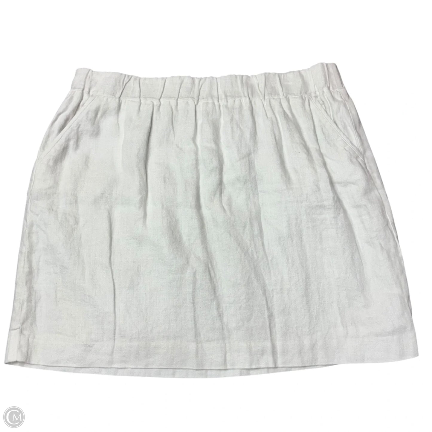 Skirt Midi By Loft In White, Size: Xl