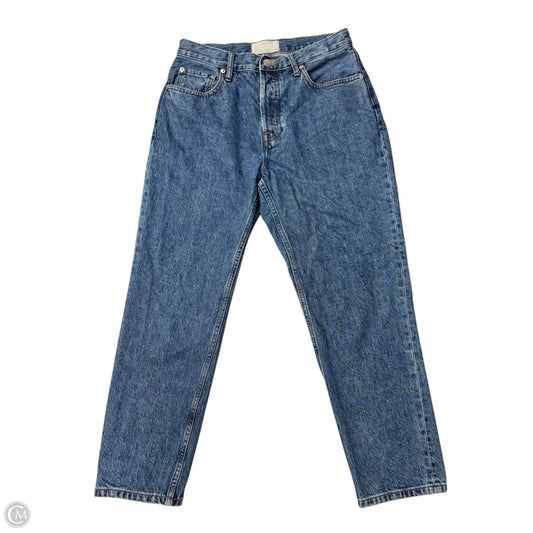 Jeans Straight By Everlane In Blue Denim, Size: 6