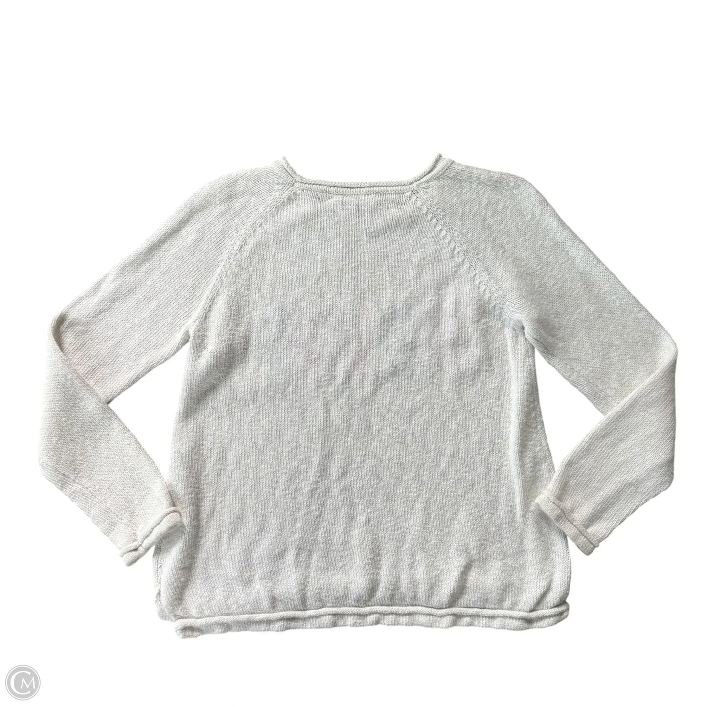 Sweater Designer By Lilly Pulitzer In White, Size: L