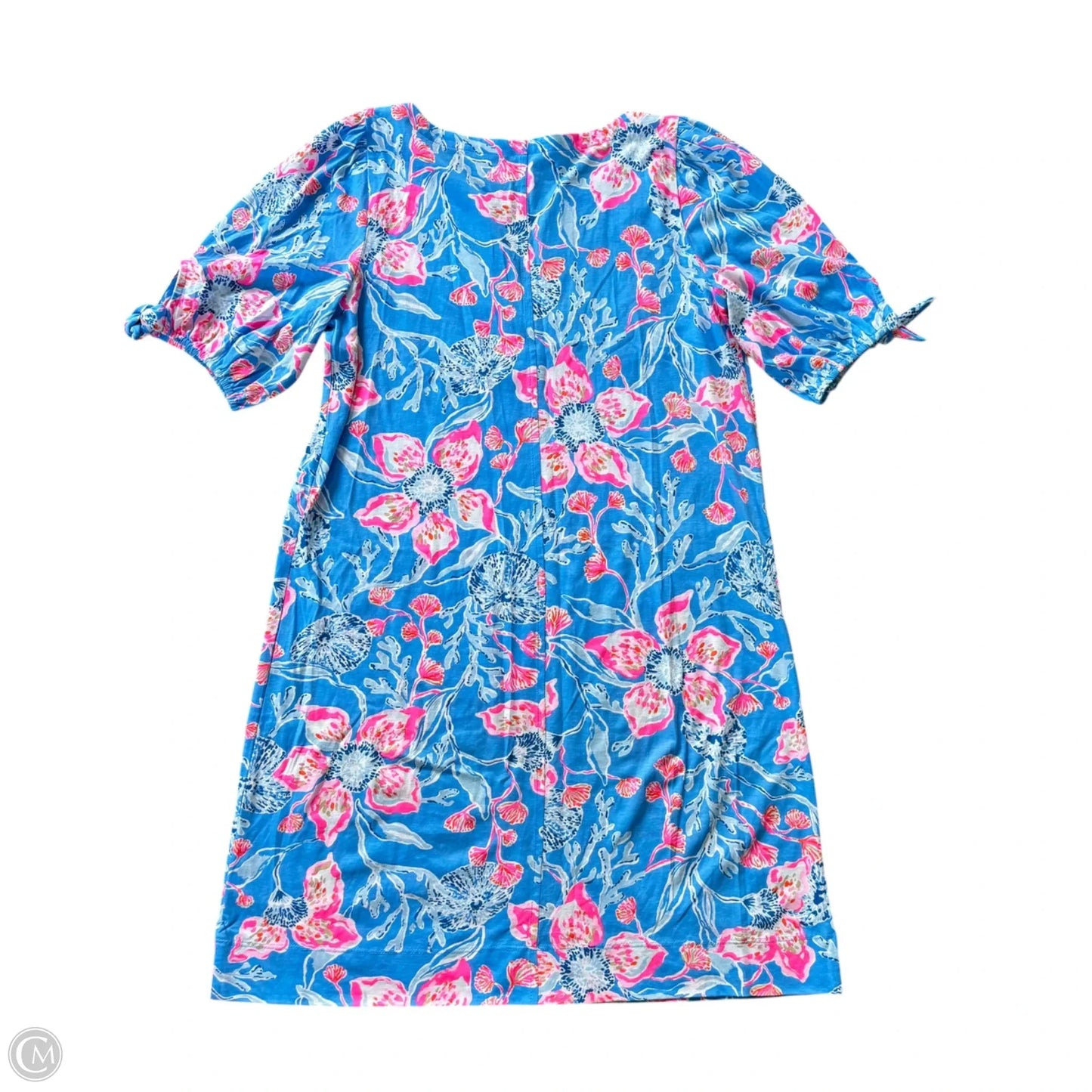 Dress Designer By Lilly Pulitzer In Blue & Pink, Size: L