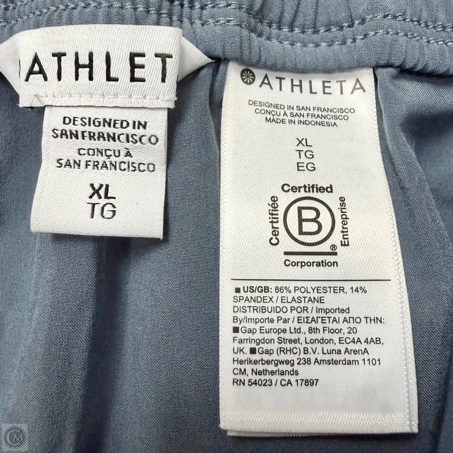 Athletic Skirt By Athleta In Blue, Size: Xl