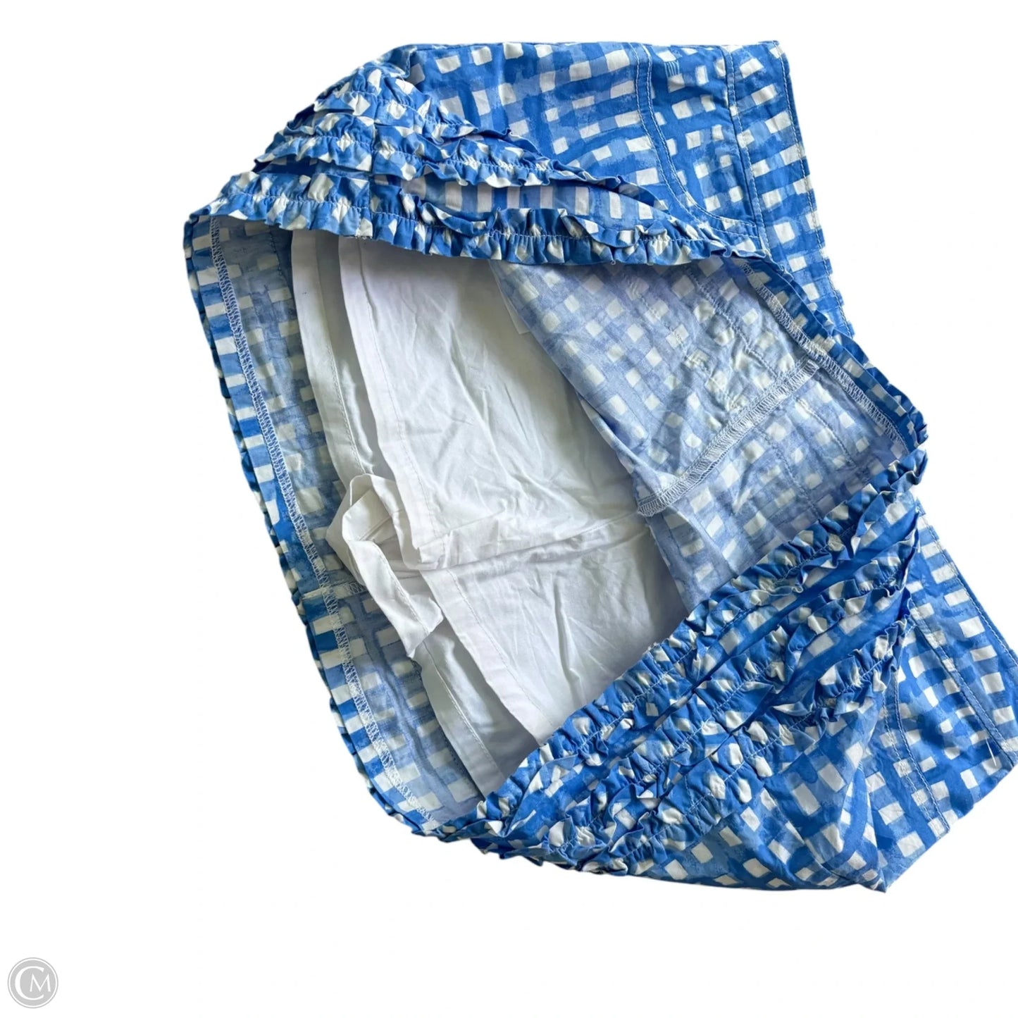 Skirt Designer By Lilly Pulitzer In Blue & White, Size: M