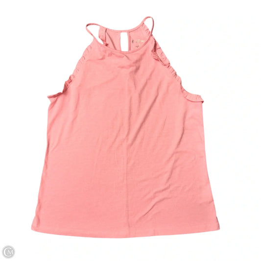 Top Sleeveless Designer By Lilly Pulitzer In Pink, Size: M