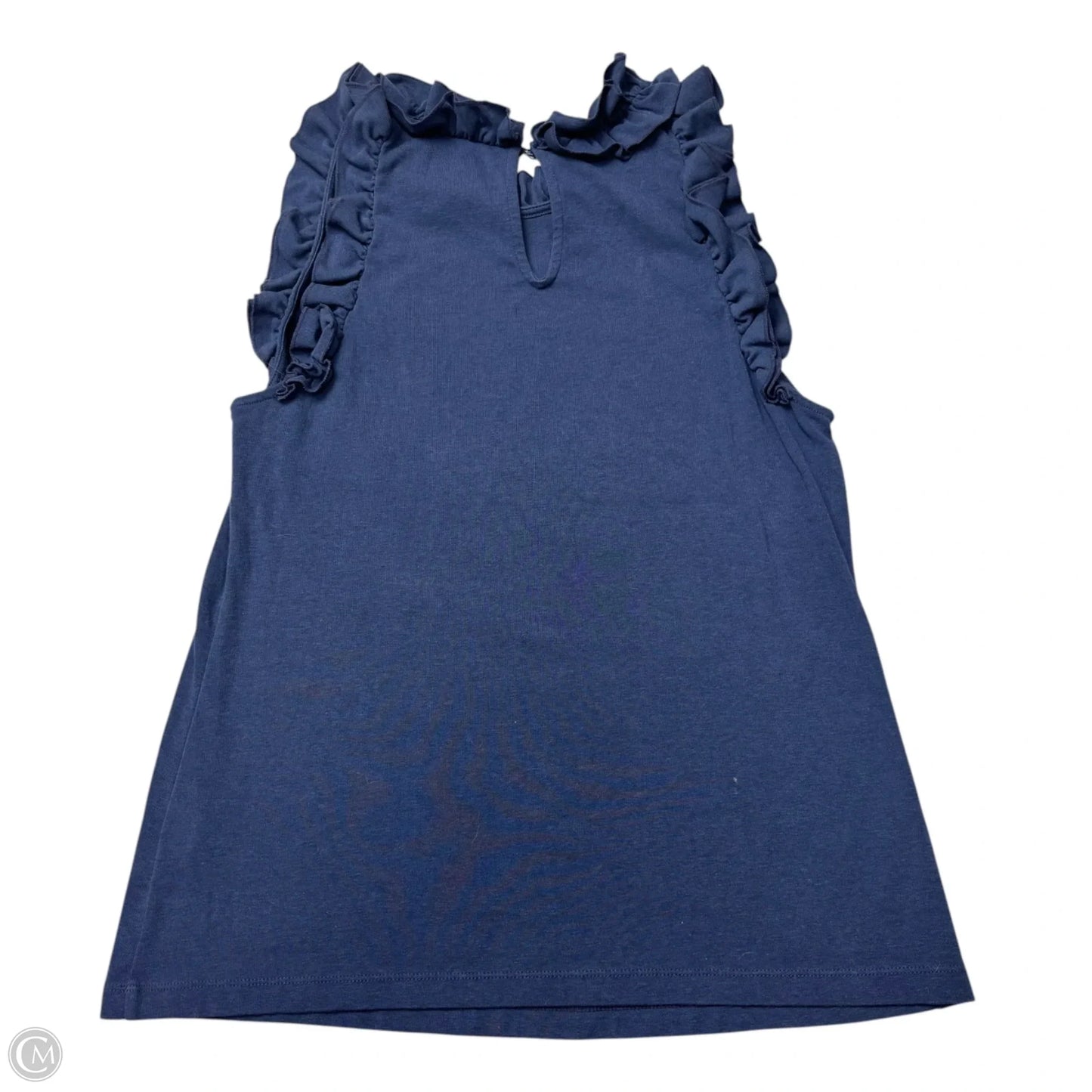 Top Sleeveless Designer By Lilly Pulitzer In Navy, Size: L