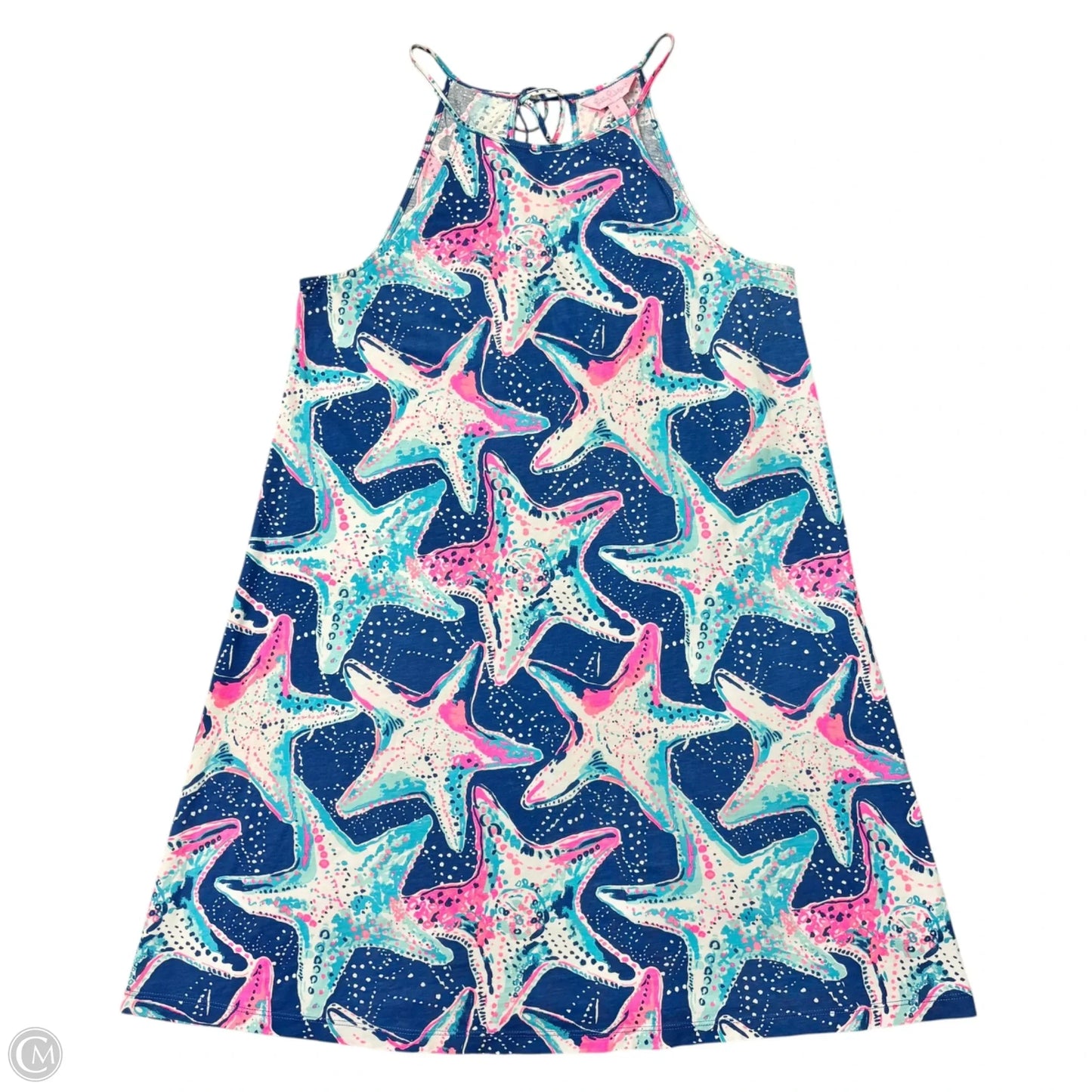 Dress Designer By Lilly Pulitzer In Blue & Pink, Size: S