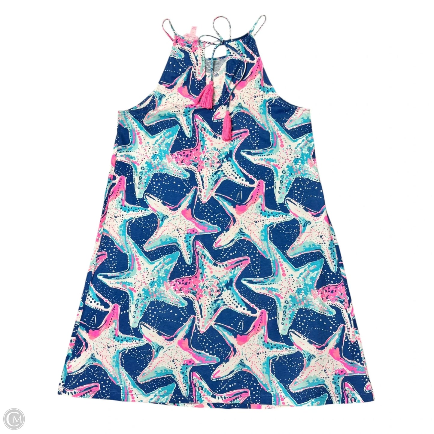 Dress Designer By Lilly Pulitzer In Blue & Pink, Size: S
