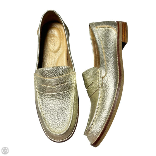Shoes Flats By Sperry In Gold, Size: 8.5