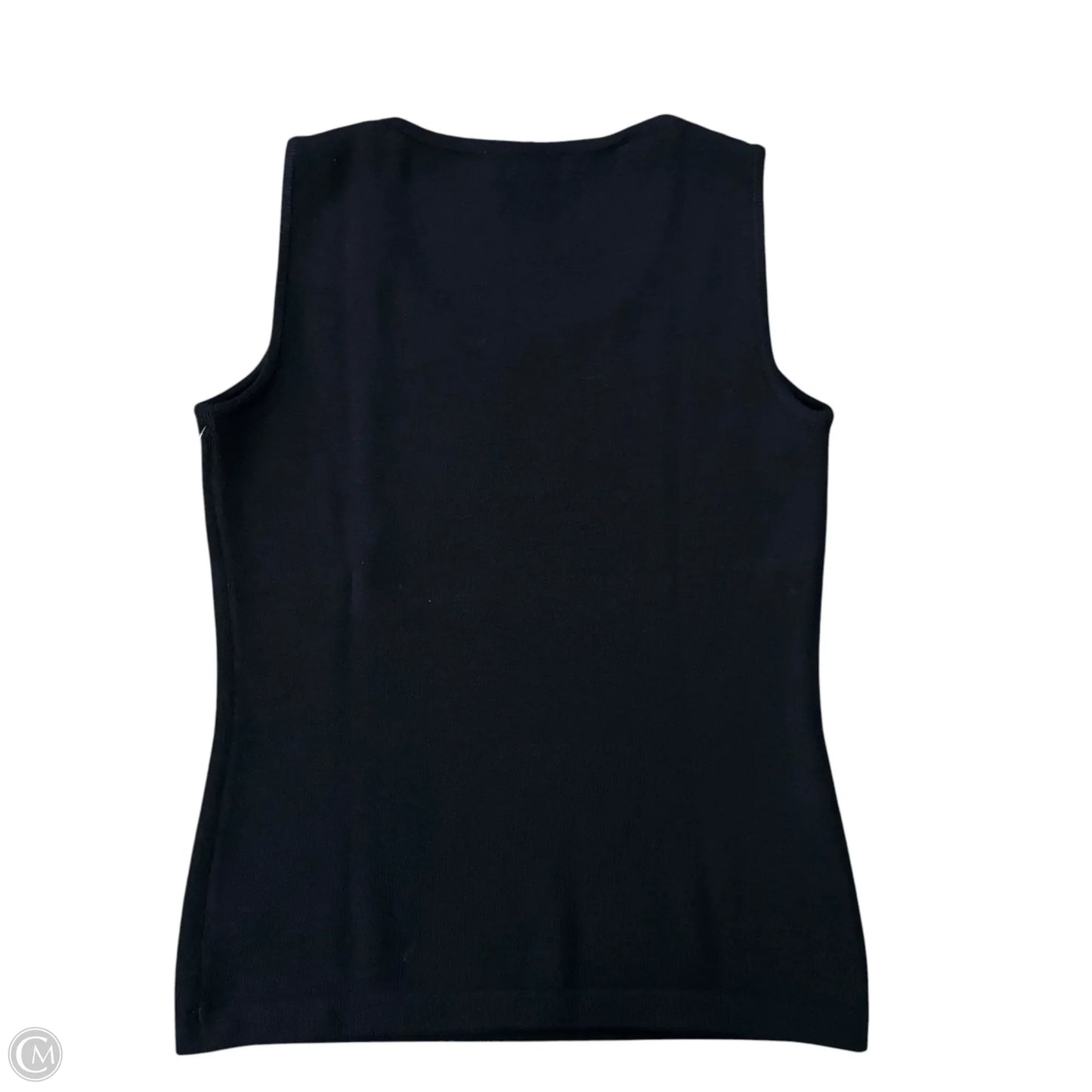 Top Sleeveless Luxury Designer By St John Collection In Black, Size: Sp