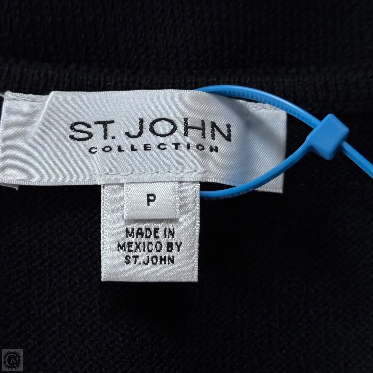 Top Sleeveless Luxury Designer By St John Collection In Black, Size: Sp