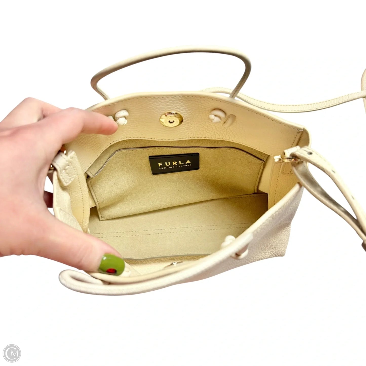 Handbag Luxury Designer By Furla, Size: Small