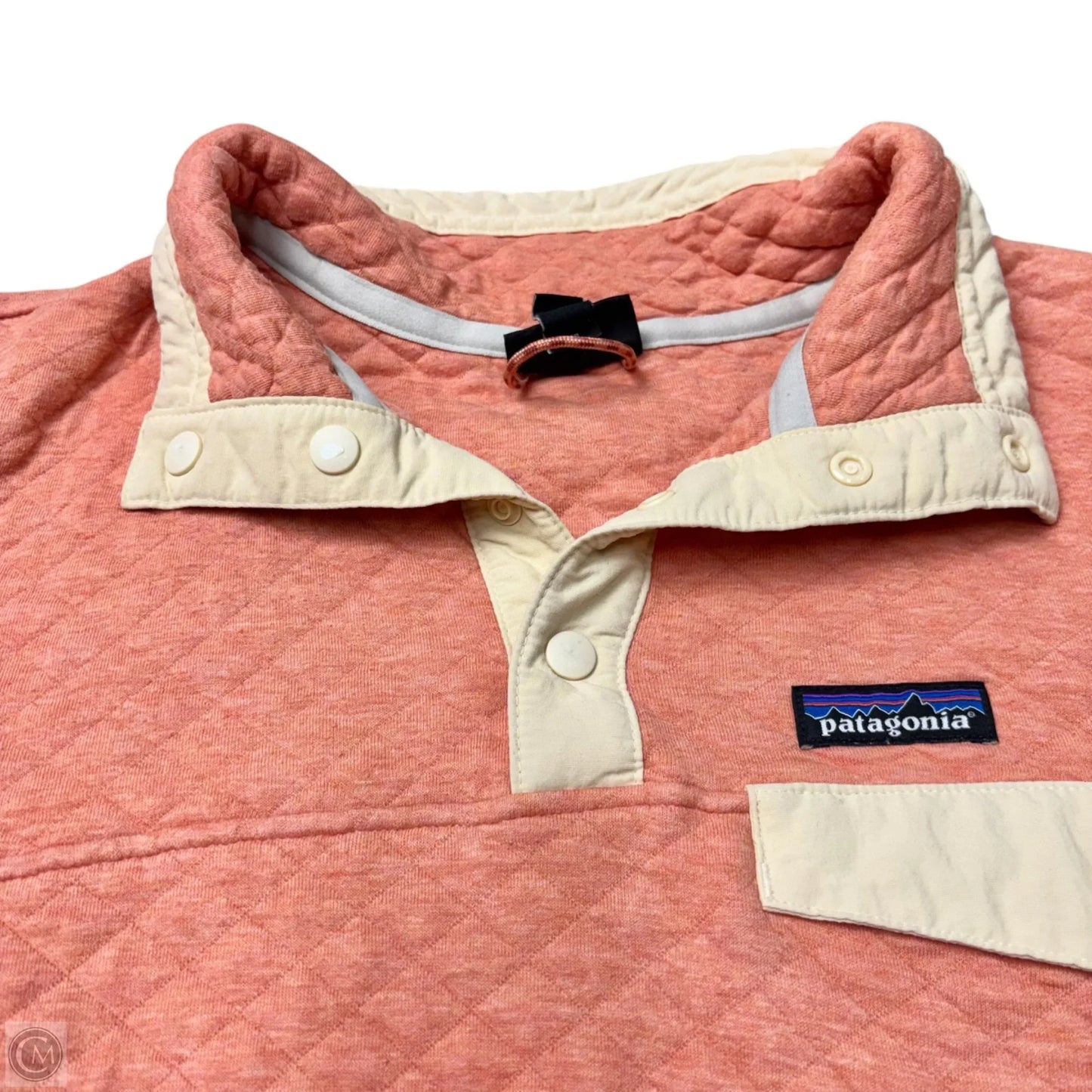 Sweatshirt Collar By Patagonia In Pink, Size: M