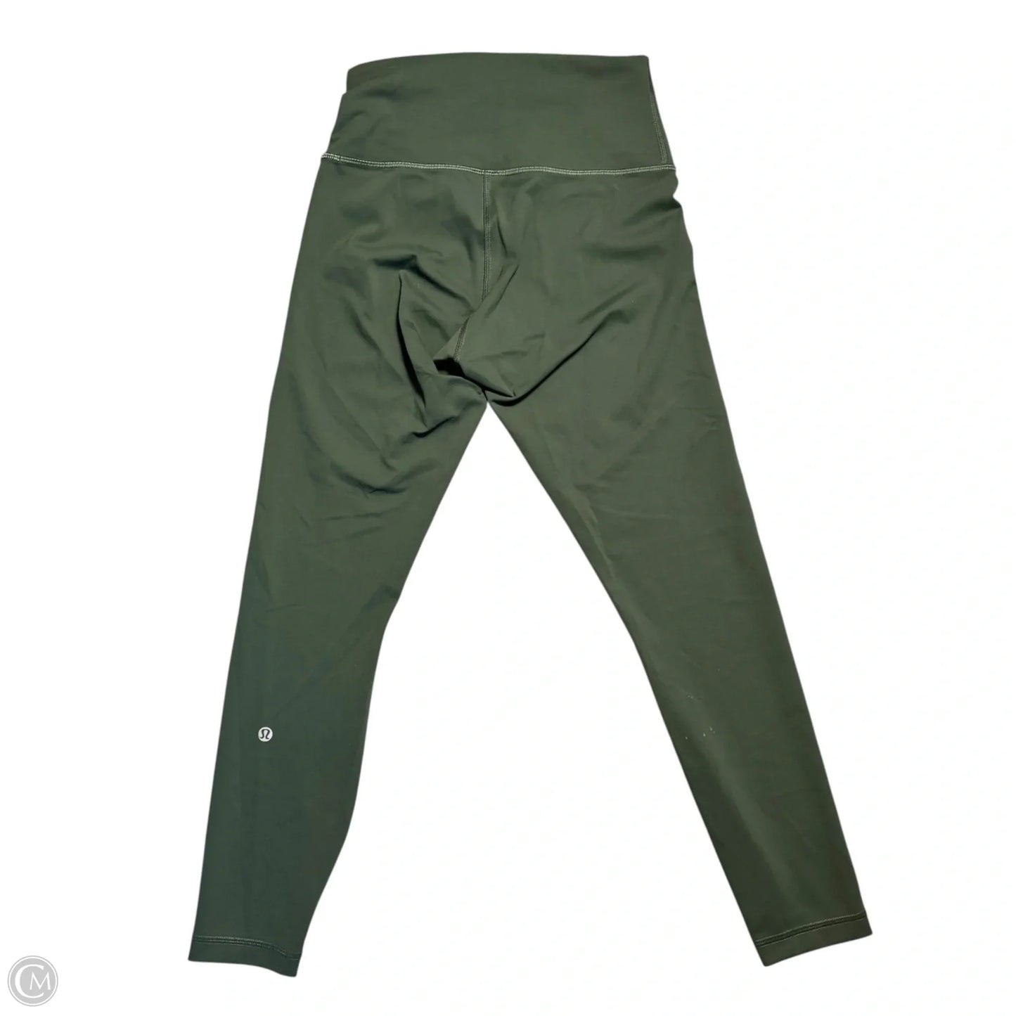 Athletic Leggings By Lululemon In Green, Size: S